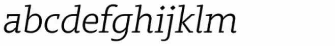 Regime Light Italic