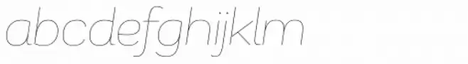 Remora Corp W3 Thin Italic