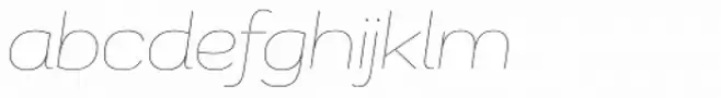 Remora Corp W4 Thin Italic
