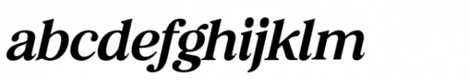 Retro Voice Semi-Bold Expanded Two Italic