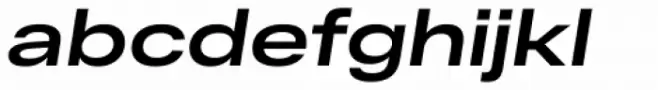 RF Dewi Expanded Bold Italic