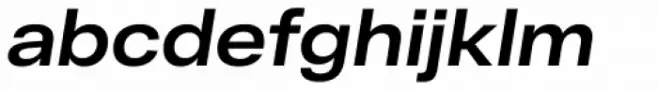 RF Dewi Extended Bold Italic