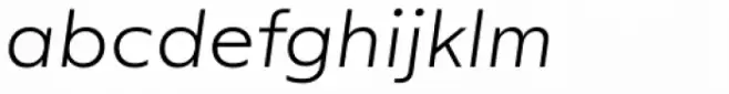 Rileno Sans Light Italic