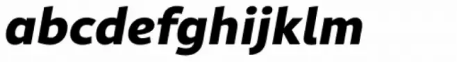 Rival Sans Extra Bold Italic