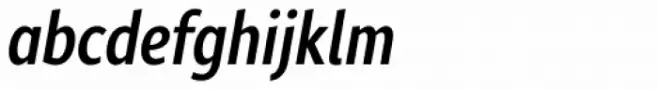 Rival Sans Narrow Medium Italic