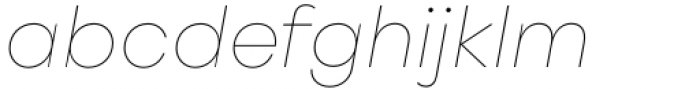 Rothorn Ultra Thin Italic