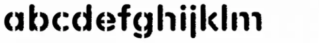Rounded Stencil AI Rough