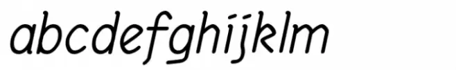 Rundig Pencil Medium Italic