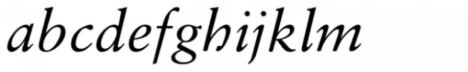 Sabon Paneuropean Italic