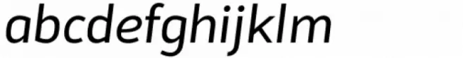 Sadi Sans Regular Italic