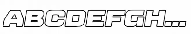 Sagu Exora Oblique Outline