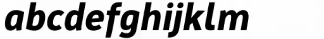 Salda xL Heavy Italic