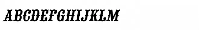 Saloon Girl SC Italic