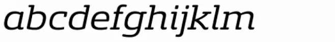 Sancoale Slab Soft Extended Italic