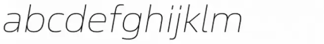 Sans Beam Body Thin Italic
