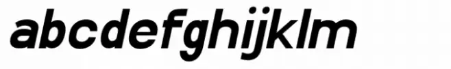 Saviko Sans Extra Bold Italic