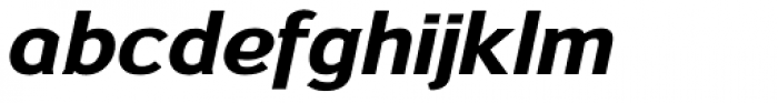 Savile ExtraBold Italic