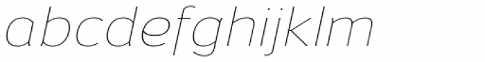 Savile Thin Italic