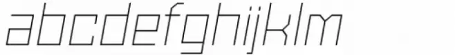 SbB Powertrain Thin Italic