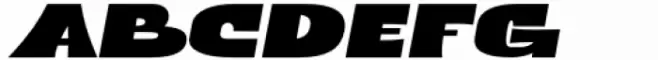 Scalter Sans Black Expanded Slanted