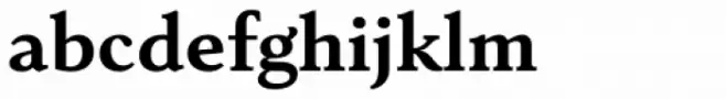 Senlot Serif Extended Ex Bold