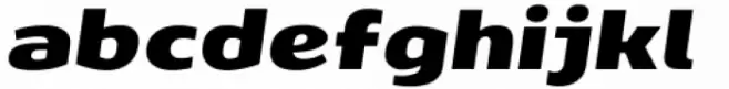SF Liberty Expanded Black Italic