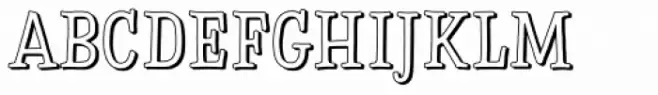 Sofa Serif Hand Mono Inverse
