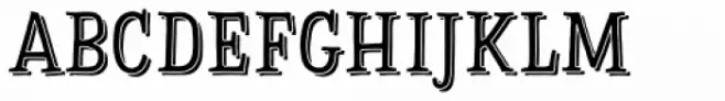 Sofa Serif Hand Mono Shadow