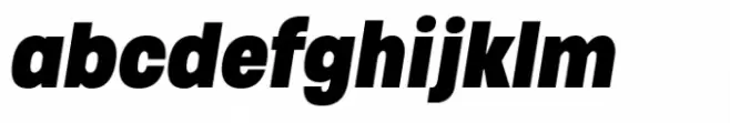 Soliden Black Condensed Oblique