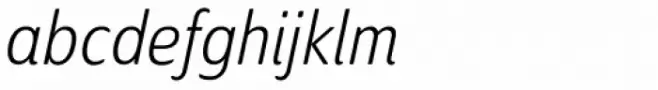Solitas Con Light Italic