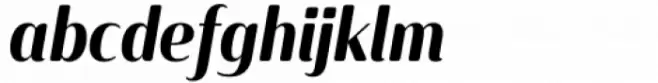 Solitas Contrast Condensed Demi Italic