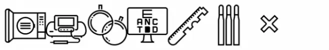 Square Line Icons Eye Opt 3