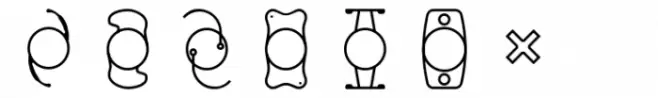 Square Line Icons Eye Opt 4
