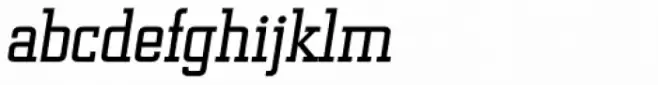 Square Slabserif 711 Pro Light Italic
