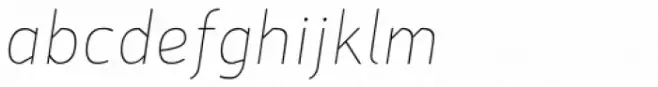 St Transmission 200 Thin Italic