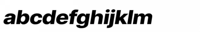 Stage Grotesk Extra Bold Italic