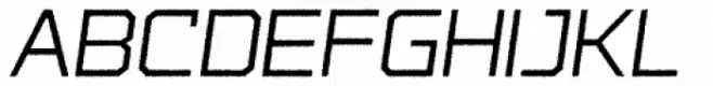 State Wide Rough Italic