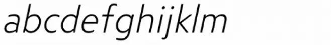 Steagal Light Italic
