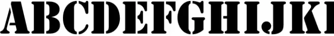 Stencil Bold