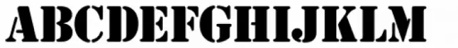 Stencil Rounded