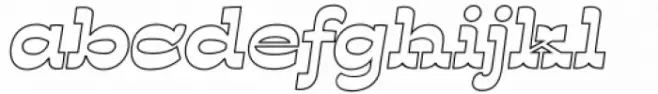 Suerte Italic Outline