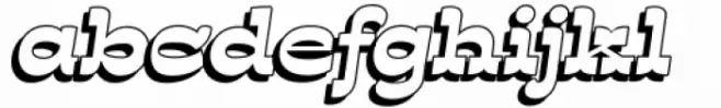 Suerte Italic Shadow