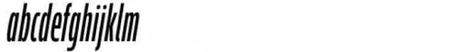 Superscience Regular Ultra Condensed Italic