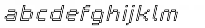 Svolta Pa Thick Outline Italic