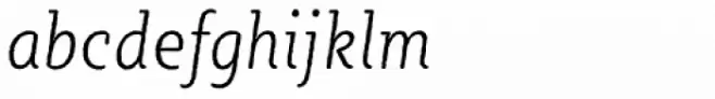 Sybilla Rough Pro Condensed Thin Italic