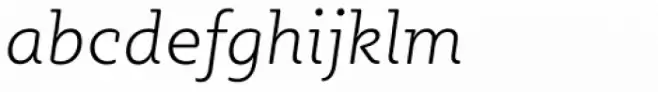 Sybilla Soft Pro Thin Italic