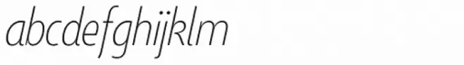Taffee Thin Italic