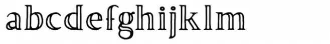 TC Brixton Condensed Outline Regular