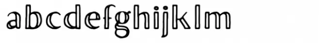 TC Brixton Sans Condensed Outline Regular