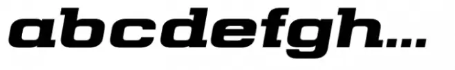 Telephone Extended Black Italic